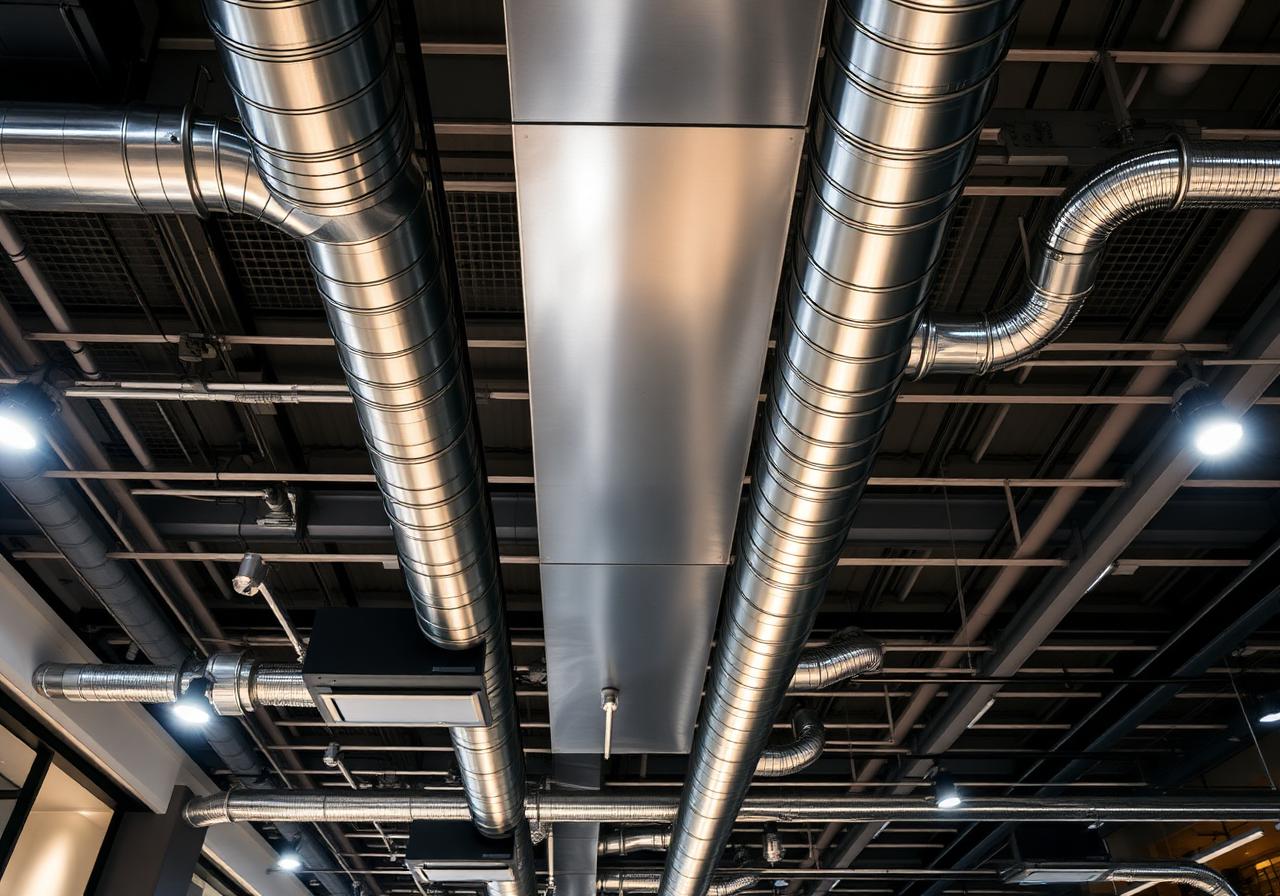 Вентилационни и климатични системи (HVAC) — индустриален обект в България