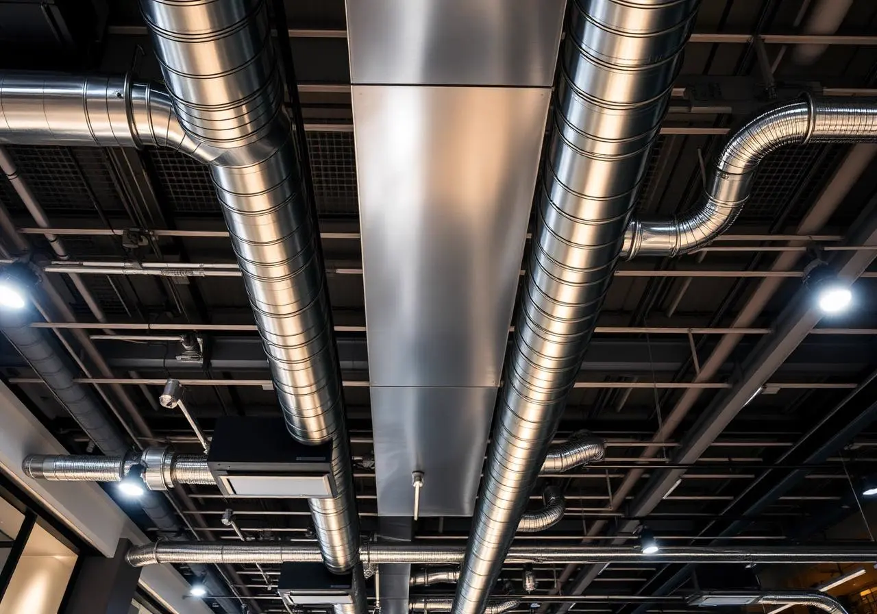 Вентилационни и климатични системи (HVAC) — индустриален обект в България